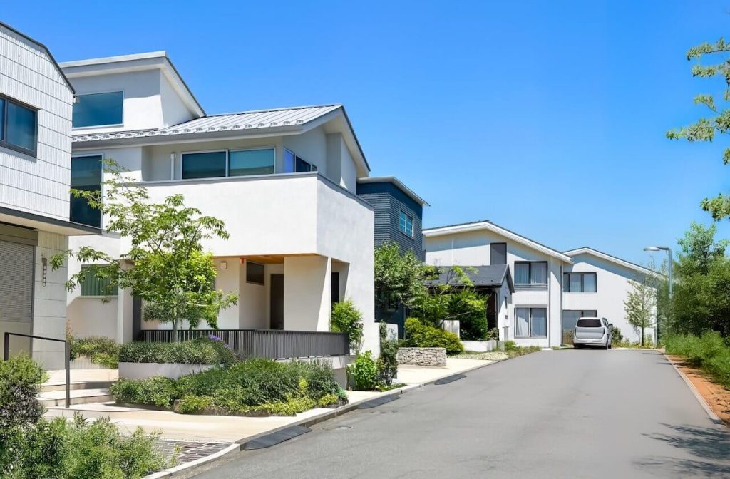 住宅街の景色 | ツミキの不動産株式会社